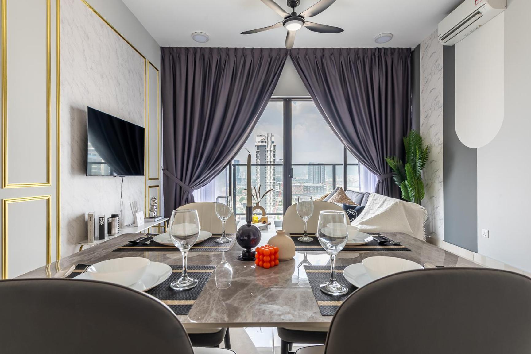 Tallest Concept Theme Suite Klcc Kuala Lumpur Zimmer foto